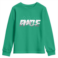 Snowmobile Ride Motor Sled Racing Winter Mountain Sports Fan Youth Sweatshirt - Wonder Print Shop