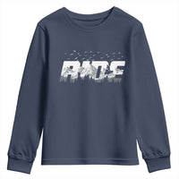 Snowmobile Ride Motor Sled Racing Winter Mountain Sports Fan Youth Sweatshirt - Wonder Print Shop