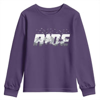 Snowmobile Ride Motor Sled Racing Winter Mountain Sports Fan Youth Sweatshirt - Wonder Print Shop