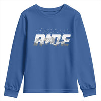 Snowmobile Ride Motor Sled Racing Winter Mountain Sports Fan Youth Sweatshirt - Wonder Print Shop