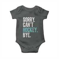Funny Sorry Cant Hockey Bye Baby Onesie Ice Hockey Player - Wonder Print Shop