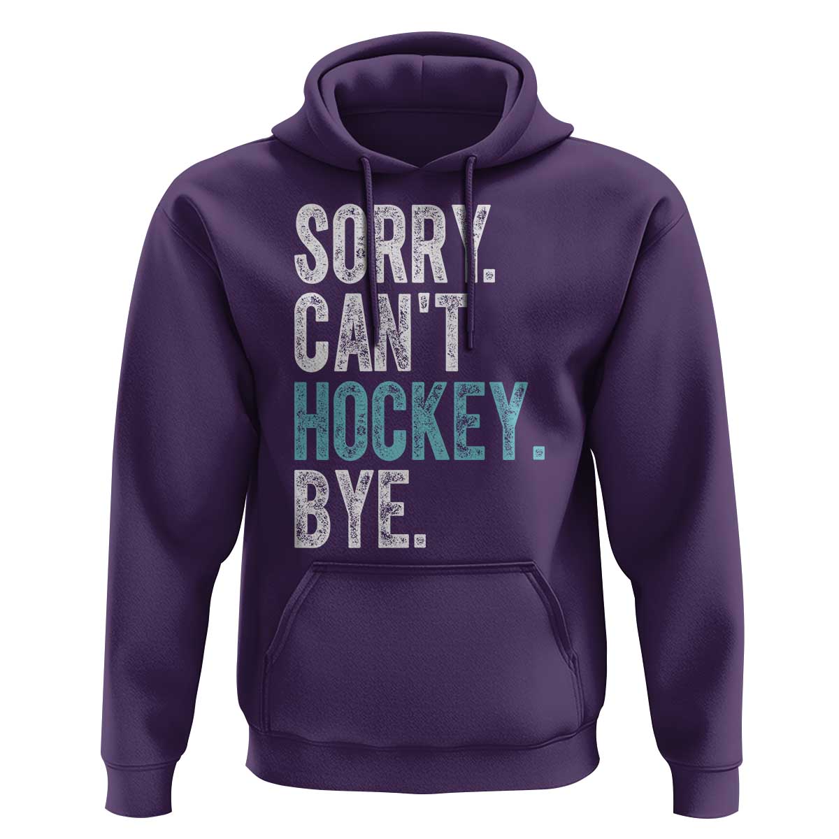 Funny Sorry Cant Hockey Bye Hoodie Ice Hockey Player - Wonder Print Shop