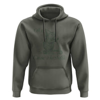 Off To Cause A Kerfuffle Hoodie Funny Groundhog Scooter Chaos - Wonder Print Shop
