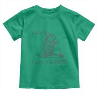 Off To Cause A Kerfuffle Toddler T Shirt Funny Groundhog Scooter Chaos - Wonder Print Shop