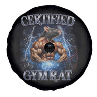 Funny Certified Gym Rat Spare Tire Cover Fitness Bodybuilding Gym Lovers Meme - Wonder Print Shop