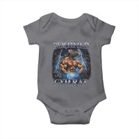 Funny Certified Gym Rat Baby Onesie Fitness Bodybuilding Gym Lovers Meme - Wonder Print Shop