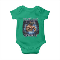 Funny Certified Gym Rat Baby Onesie Fitness Bodybuilding Gym Lovers Meme - Wonder Print Shop