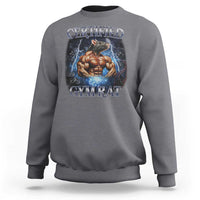 Funny Certified Gym Rat Sweatshirt Fitness Bodybuilding Gym Lovers Meme - Wonder Print Shop