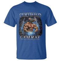 Funny Certified Gym Rat T Shirt Fitness Bodybuilding Gym Lovers Meme - Wonder Print Shop