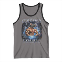 Funny Certified Gym Rat Tank Top Fitness Bodybuilding Gym Lovers Meme - Wonder Print Shop
