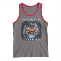 Funny Certified Gym Rat Tank Top Fitness Bodybuilding Gym Lovers Meme - Wonder Print Shop