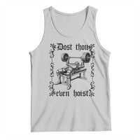 Funny Gym Meme Dost Thou Even Hoist Tank Top Medieval Knight Weight Lifting Workout - Wonder Print Shop
