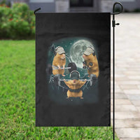 Funny Three Hamster Deadlift Gym Rat Moon Training Weightlifting Meme Garden Flag - Wonder Print Shop