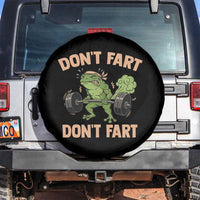 Gym Frog Spare Tire Cover Dont Fart Workout Weights Squat Humor - Wonder Print Shop