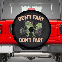 Gym Frog Spare Tire Cover Dont Fart Workout Weights Squat Humor - Wonder Print Shop