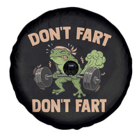 Gym Frog Spare Tire Cover Dont Fart Workout Weights Squat Humor - Wonder Print Shop
