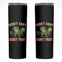 Gym Frog Skinny Tumbler Dont Fart Workout Weights Squat Humor - Wonder Print Shop