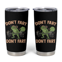 Gym Frog Tumbler Cup Dont Fart Workout Weights Squat Humor - Wonder Print Shop