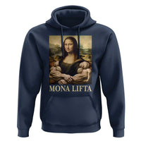Funny Mona Lifta Muscle Mona Lisa Bodybuilding Fitness Gym Lover Hoodie - Wonder Print Shop
