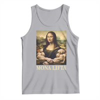 Funny Mona Lifta Muscle Mona Lisa Bodybuilding Fitness Gym Lover Tank Top - Wonder Print Shop