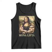 Funny Mona Lifta Muscle Mona Lisa Bodybuilding Fitness Gym Lover Tank Top - Wonder Print Shop