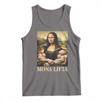 Funny Mona Lifta Muscle Mona Lisa Bodybuilding Fitness Gym Lover Tank Top - Wonder Print Shop