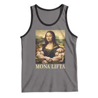Funny Mona Lifta Muscle Mona Lisa Bodybuilding Fitness Gym Lover Tank Top - Wonder Print Shop
