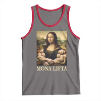 Funny Mona Lifta Muscle Mona Lisa Bodybuilding Fitness Gym Lover Tank Top - Wonder Print Shop
