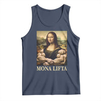 Funny Mona Lifta Muscle Mona Lisa Bodybuilding Fitness Gym Lover Tank Top - Wonder Print Shop