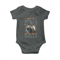 Outta Spells But Not Outta Shells Baby Onesie Funny Fantasy Meme - Wonder Print Shop