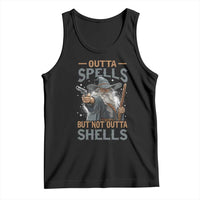 Outta Spells But Not Outta Shells Tank Top Funny Fantasy Meme - Wonder Print Shop