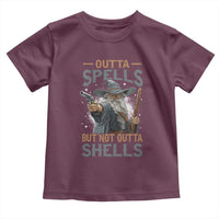 Outta Spells But Not Outta Shells Toddler T Shirt Funny Fantasy Meme - Wonder Print Shop