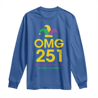 Funny Mardi Gras In Mobile Alabama Long Sleeve Shirt OMG 251 Original Mardi Gras Jester Hat