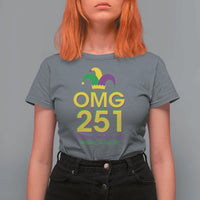 Funny Mardi Gras In Mobile Alabama T Shirt For Women OMG 251 Original Mardi Gras Jester Hat
