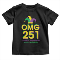 Funny Mardi Gras In Mobile Alabama Toddler T Shirt OMG 251 Original Mardi Gras Jester Hat