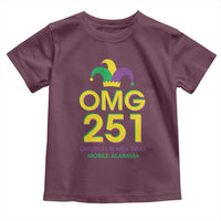 Funny Mardi Gras In Mobile Alabama Toddler T Shirt OMG 251 Original Mardi Gras Jester Hat