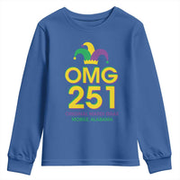 Funny Mardi Gras In Mobile Alabama Youth Sweatshirt OMG 251 Original Mardi Gras Jester Hat