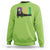 Funny Mardi Gras Mobile Alabama Sweatshirt 251 Skyline Area Code Glitter Print