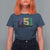 Funny Mardi Gras Mobile Alabama T Shirt For Women 251 Skyline Area Code Glitter Print