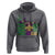 Funny Mardi Gras Mobile Alabama 251 Hoodie Skyline Area Code Glitter Print