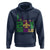 Funny Mardi Gras Mobile Alabama 251 Hoodie Skyline Area Code Glitter Print