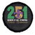 Funny Mardi Gras Mobile Alabama 251 Spare Tire Cover Where It All Started Area Code Glitter Print
