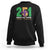 Funny Mardi Gras Mobile Alabama 251 Sweatshirt Where It All Started Area Code Glitter Print