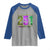 Funny Mardi Gras In Mobile Alabama 251 Raglan Shirt Skyline Area Code