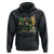 Funny Mardi Gras Drinking Team Hoodie Cocktails Wine Crawfish Beads Glitter Print