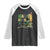 Funny Mardi Gras Drinking Team Raglan Shirt Cocktails Wine Crawfish Beads Glitter Print