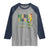 Funny Mardi Gras Drinking Team Raglan Shirt Cocktails Wine Crawfish Beads Glitter Print