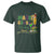 Funny Mardi Gras Drinking Team T Shirt Cocktails Wine Crawfish Beads Glitter Print