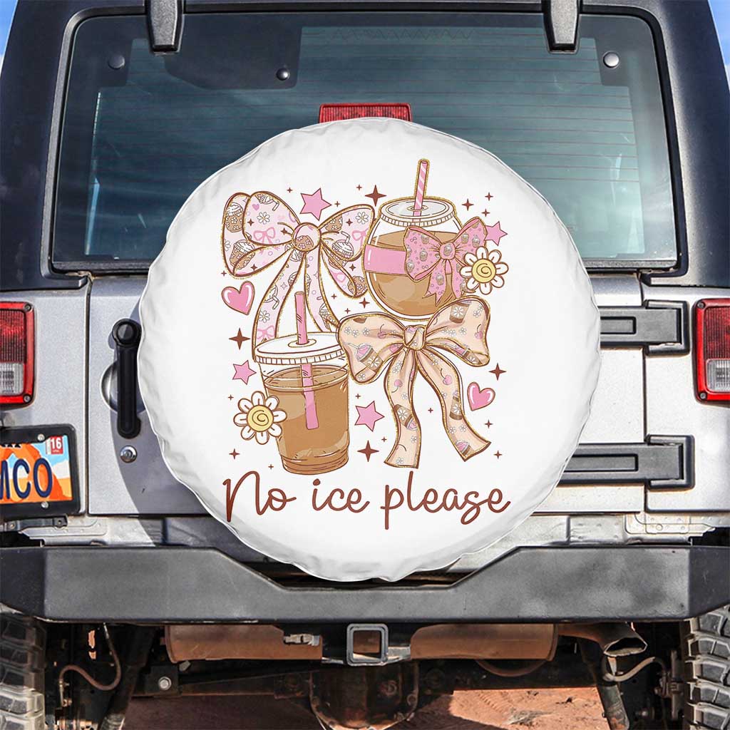 No Ice Please Spare Tire Cover Funny Coffee Lover Pro Immigration Political