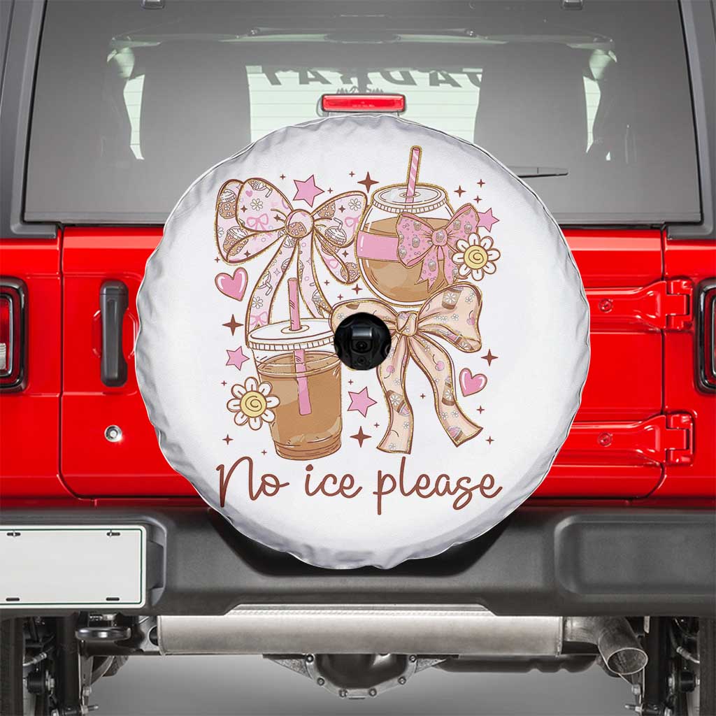 No Ice Please Spare Tire Cover Funny Coffee Lover Pro Immigration Political